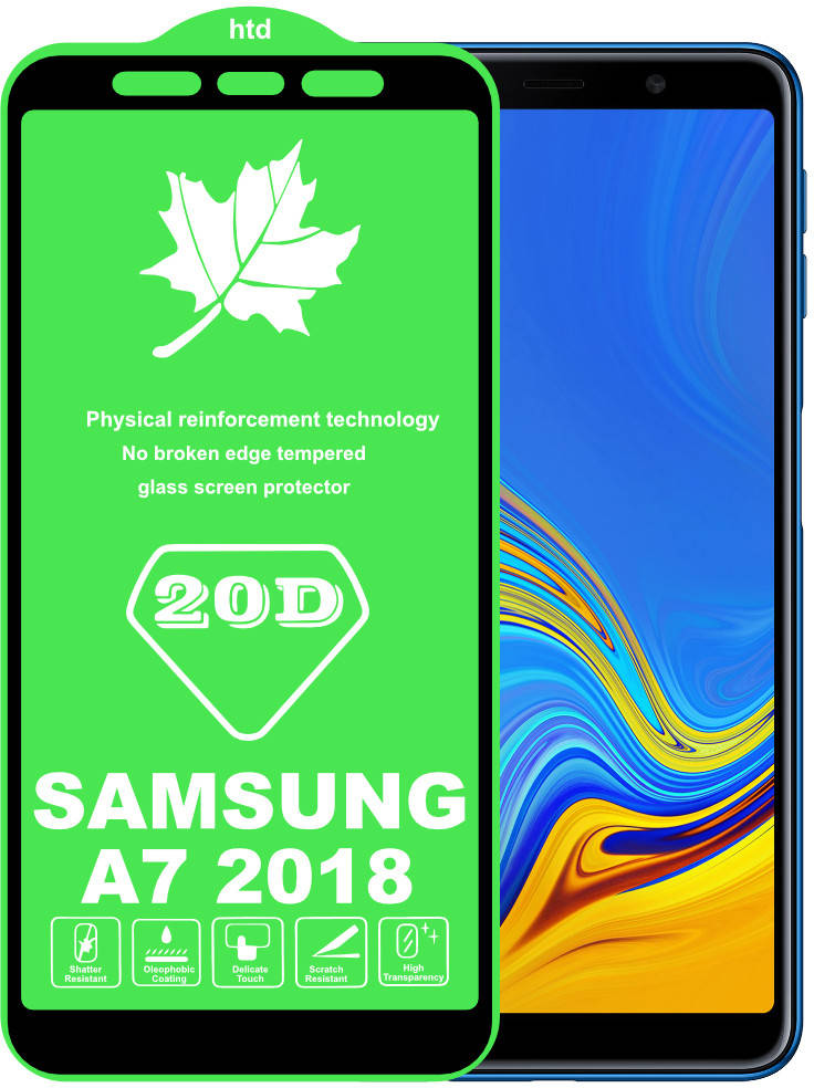 

20D Стекло Samsung Galaxy A7 2018 A750 (большой радиус) (Самсунг А7 18 А750)