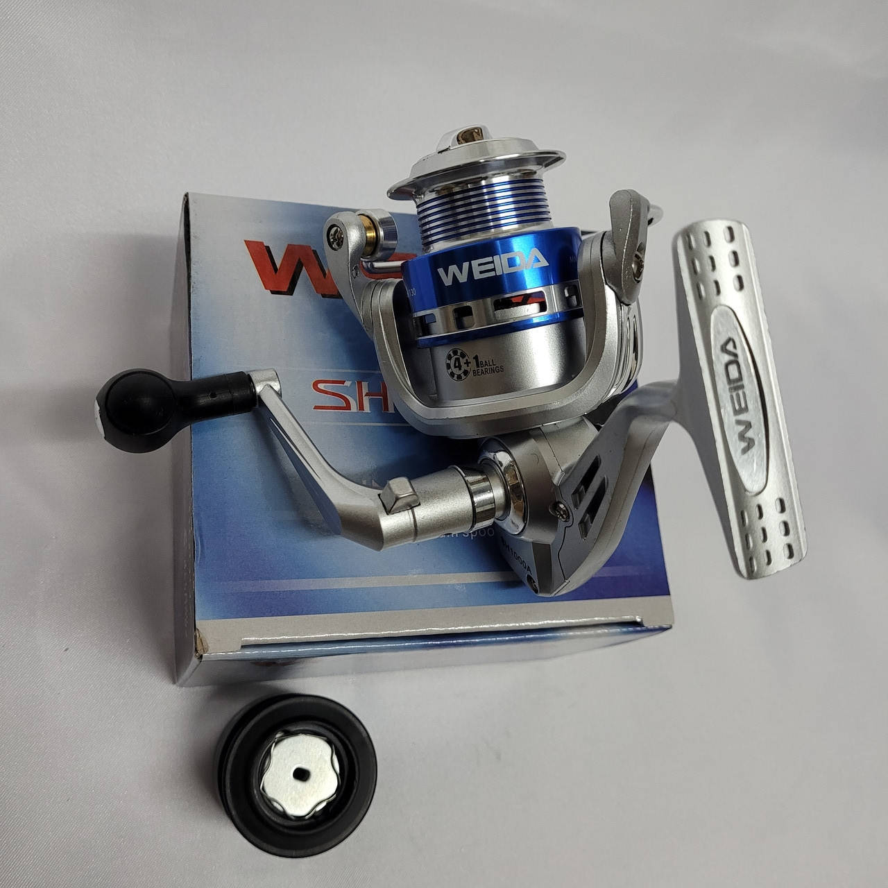 

Kатушка на спиннинг Weida (Kaida) SH 1000 ( передний, фрикцион 4+1 BB)