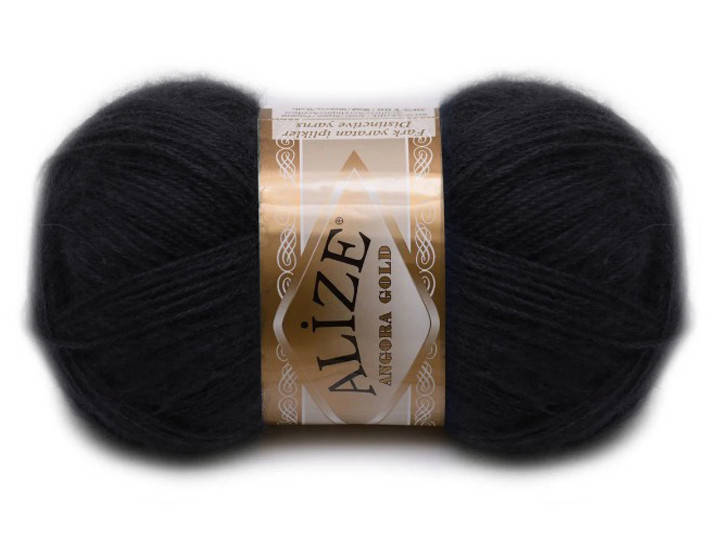 

Alize Angora Gold, Черный №60