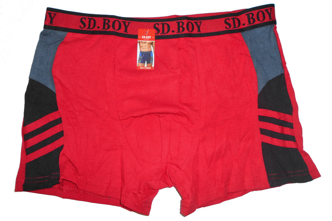 

Трусы боксеры SD.BOY 5003 хлопок (красный