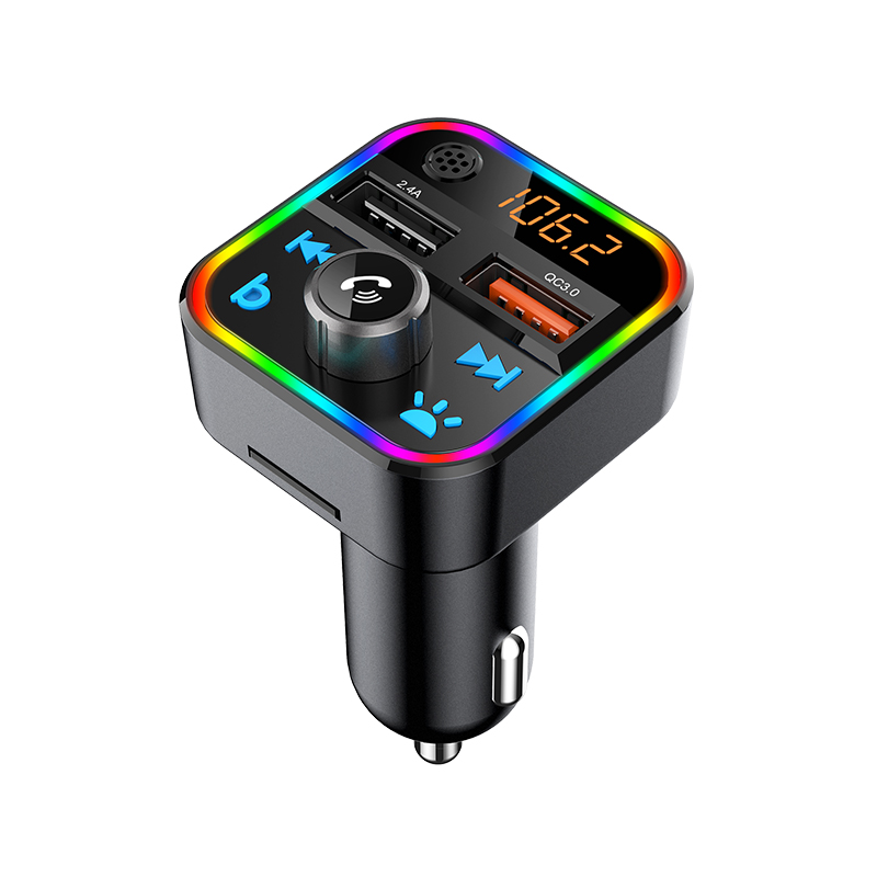 

ФМ модулятор Terra BT22, вольтметр, зарядка QC3.0, Bluetooth 5.0, громкая связь, подсветка RGB