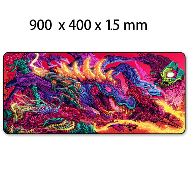 

Коврик для мыши большой 90х40см Hyper Beast #4 CS GO