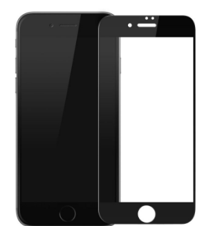

Защитное стекло для iPhone 6 Plus/6S Plus, 0.25 mm, 3D на весь дисплей, черное, Full Glue, Черный