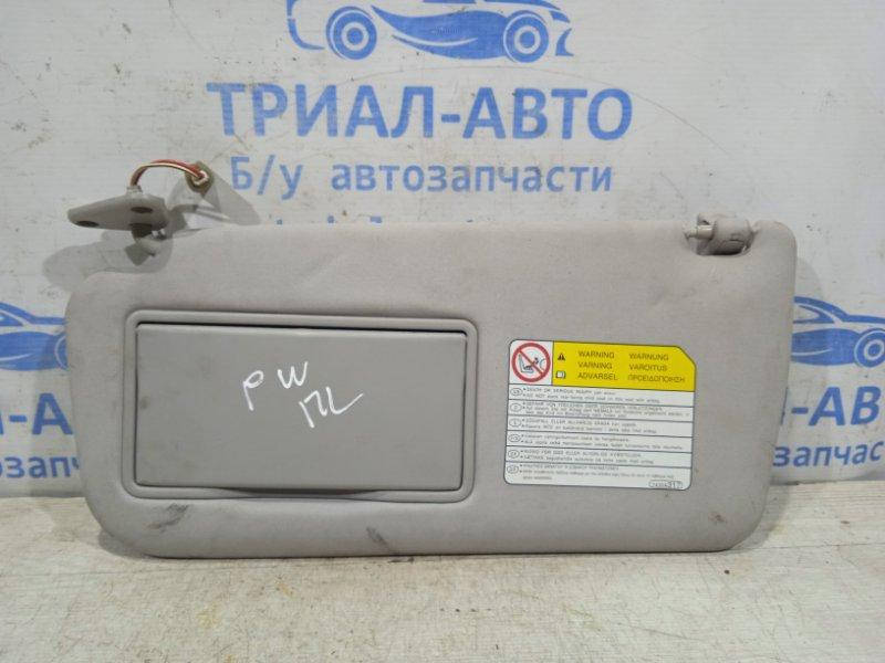 

Козырек солнцезащитный левый Mitsubishi Pajero Wagon 4 2007 (б/у)