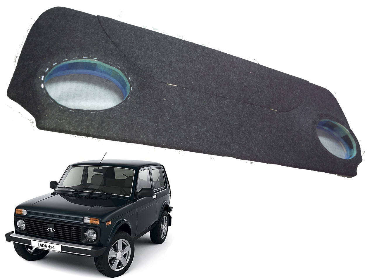 

Акустическая задняя полка Ваз 2121 Нива. Карпет