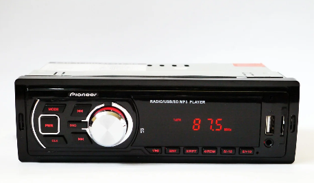 

Автомагнітола Pioneer MVH-4005U ISO - MP3 Player, FM, USB, SD, AUX