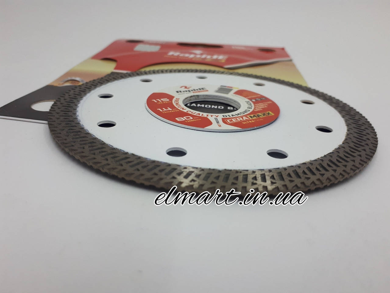 

Диск алмазный отрезной ceramaxx 115* 22,23RapidE