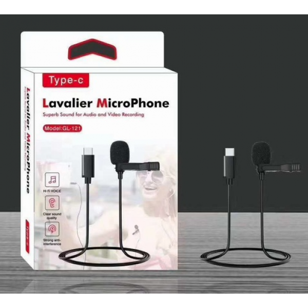 

Микрофон петличный lavalier GL-121 Type-C