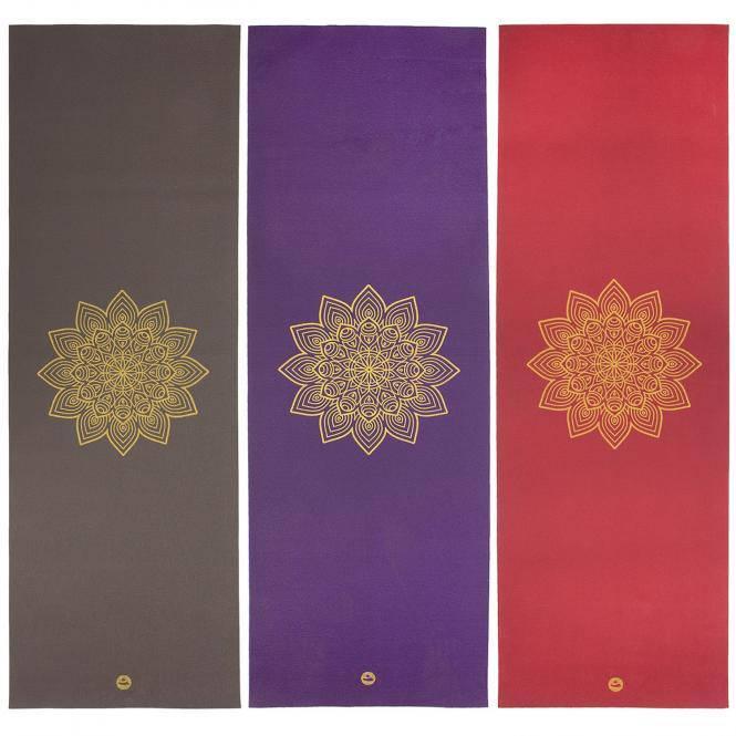 

Коврик для йоги Ришикеш Мандала (RISHIKESH Premium 60 with mandala) фиолетовый