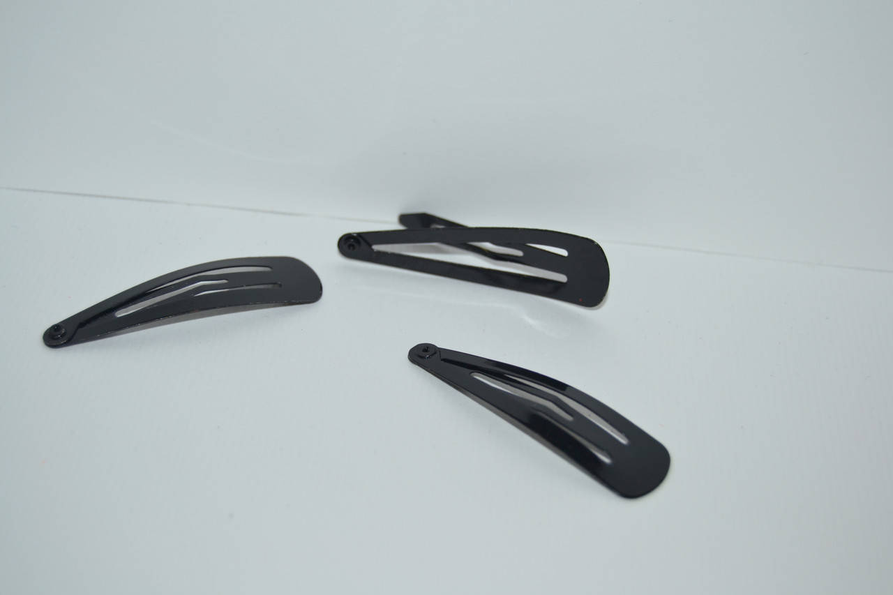 

Заколка "Клік-клак", 4см, колір-чорний, Черный