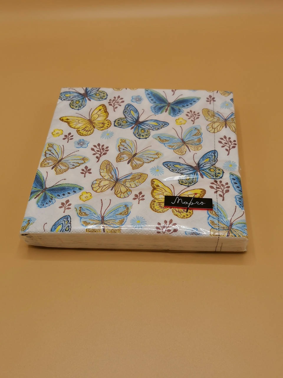 

Салфетки с рисунком 33*33см "Бабочки" ТМ Марго