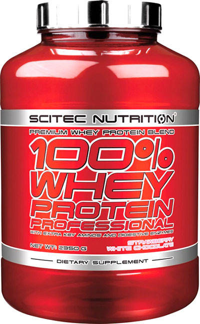 

100% Whey Protein Professional Scitec Nutrition, 2350 грамм