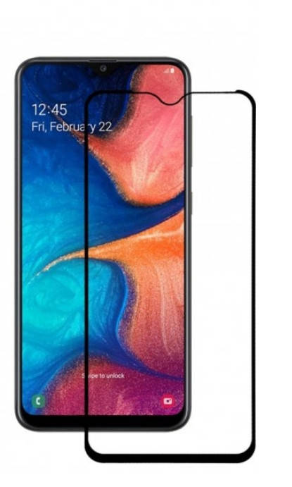 

Защитное стекло 5D для Samsung Galaxy A20s/A207F, Черный