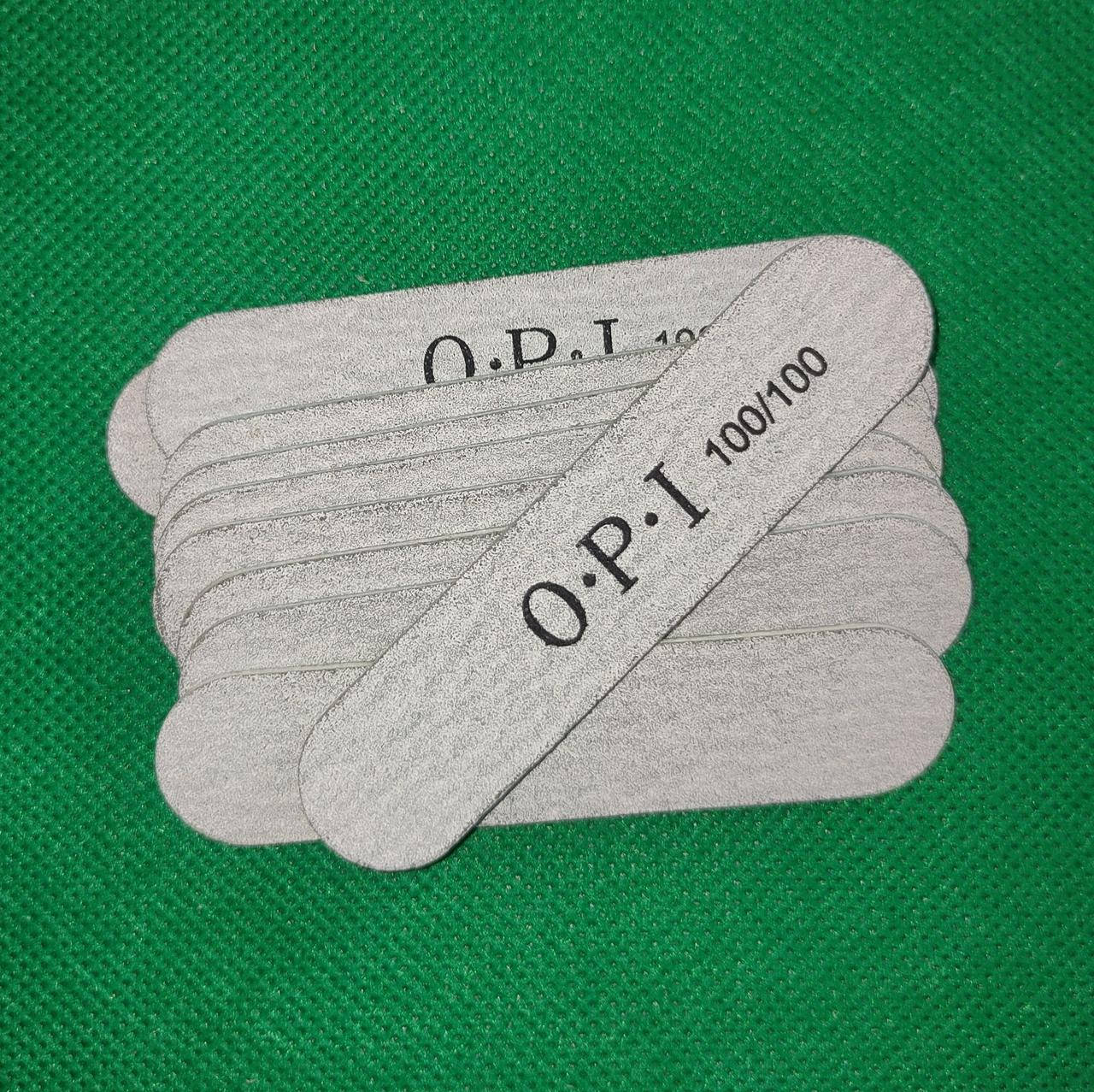 

Маленькая пилочка OPI 100/100 грит