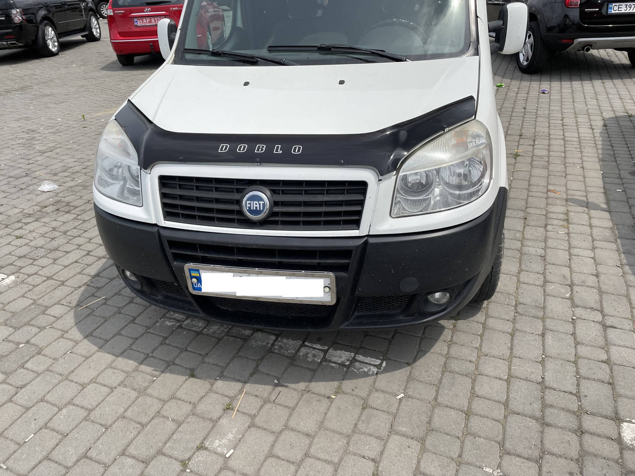 

Дефлектор капота, мухобойка Fiat Doblo (стар) 2005-2015