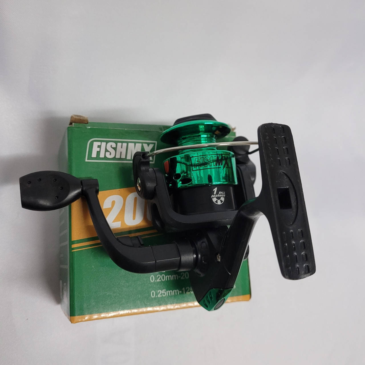 

Kатушка на спиннинг Weida (Kaida) FISH MX SY 200k в коробке без лески ( передний, фрикцион 1 BB)
