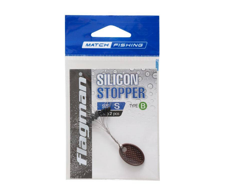 

Стопоры для лески Flagman черные S, Черный