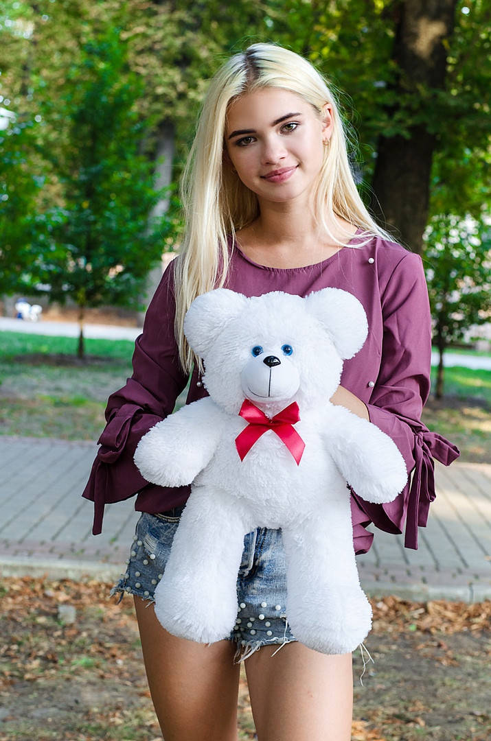 

Мишка Рафаэль 50 см Белый