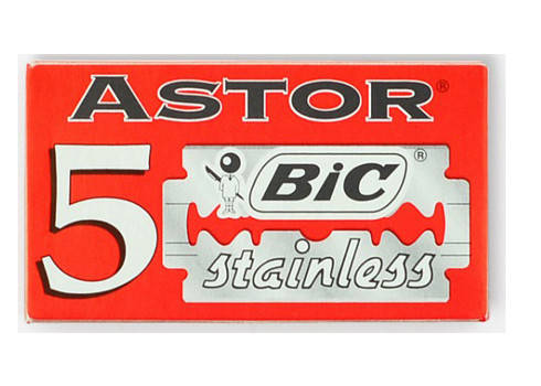 

Лезвия BIC Аstor для бритвы 5шт.