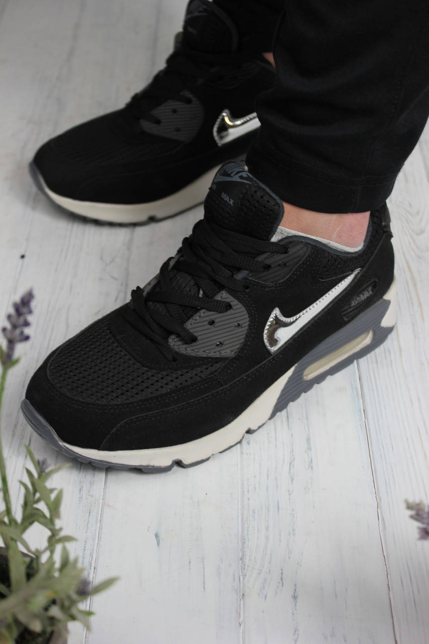 

Кроссовки мужские Nike Air Max с замши