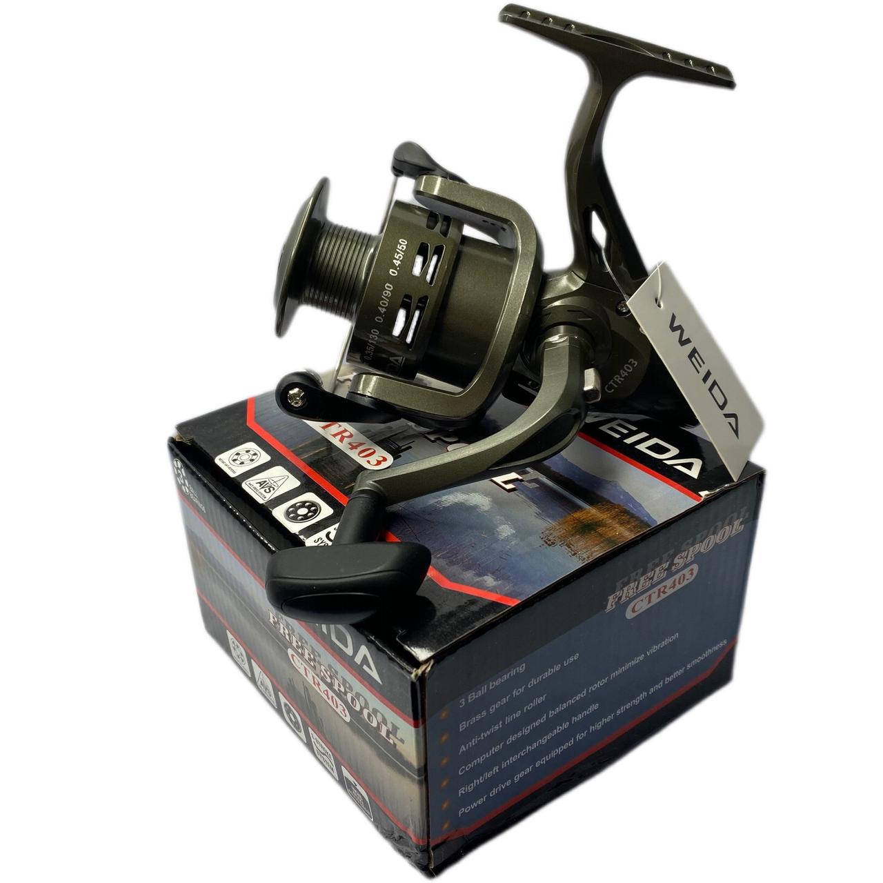

Рыболовная катушка Weida CTR 402 (2bb), Серый