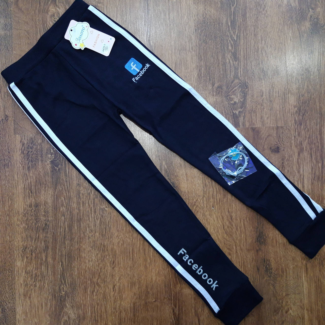 

Дитячі лосини "Золото" Art: 470-1 Facebook 80 см.(8-9 років)Сині