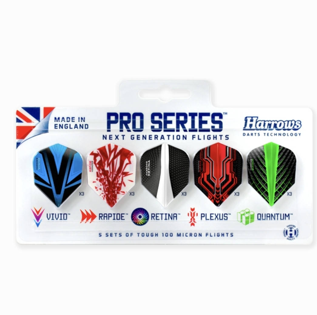 

Дартс оперения набор Harrows Англия 15 штук