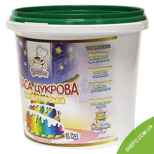 

Мастика 10 цветов Добрик 1кг