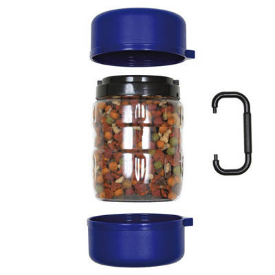 

Дорожный бокс для корма Trixie Travel Set с 2 мисками 2л./0.75л.