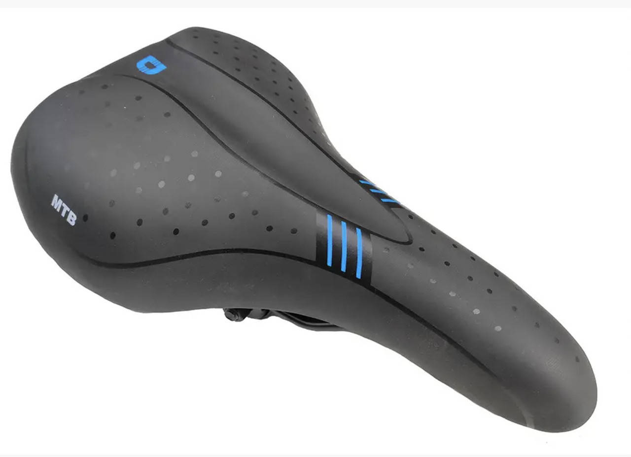 

Седло велосипедное MTB Shengxin SD-6584 черно-синее