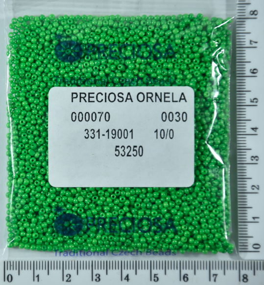 

Бисер PRECIOSA №10/0 натурал №53250 пакет 50 грамм уп=1пакет