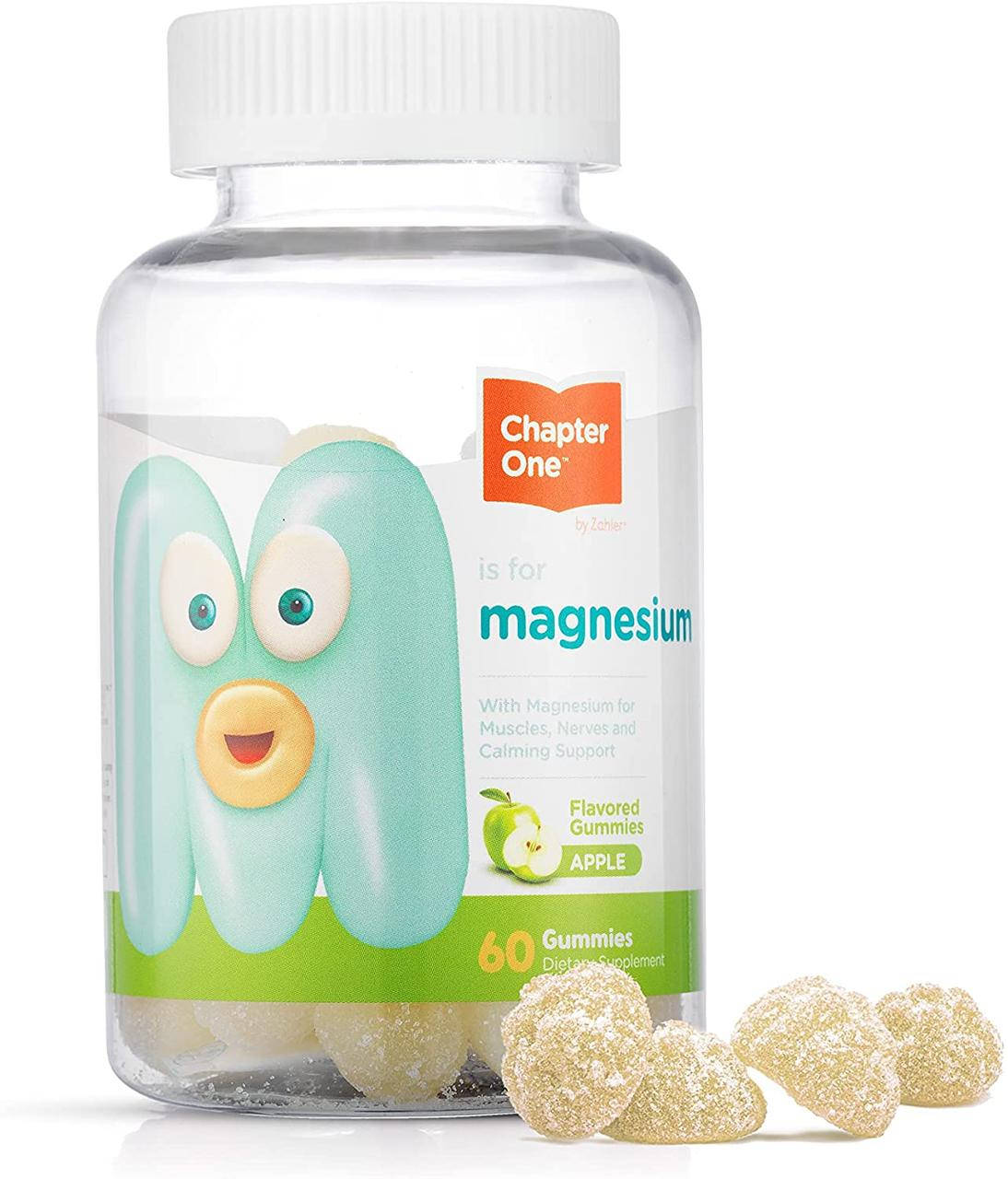 

Chapter One Magnesium магний для детей. 60 жевательных конфет с яблочным вкусом