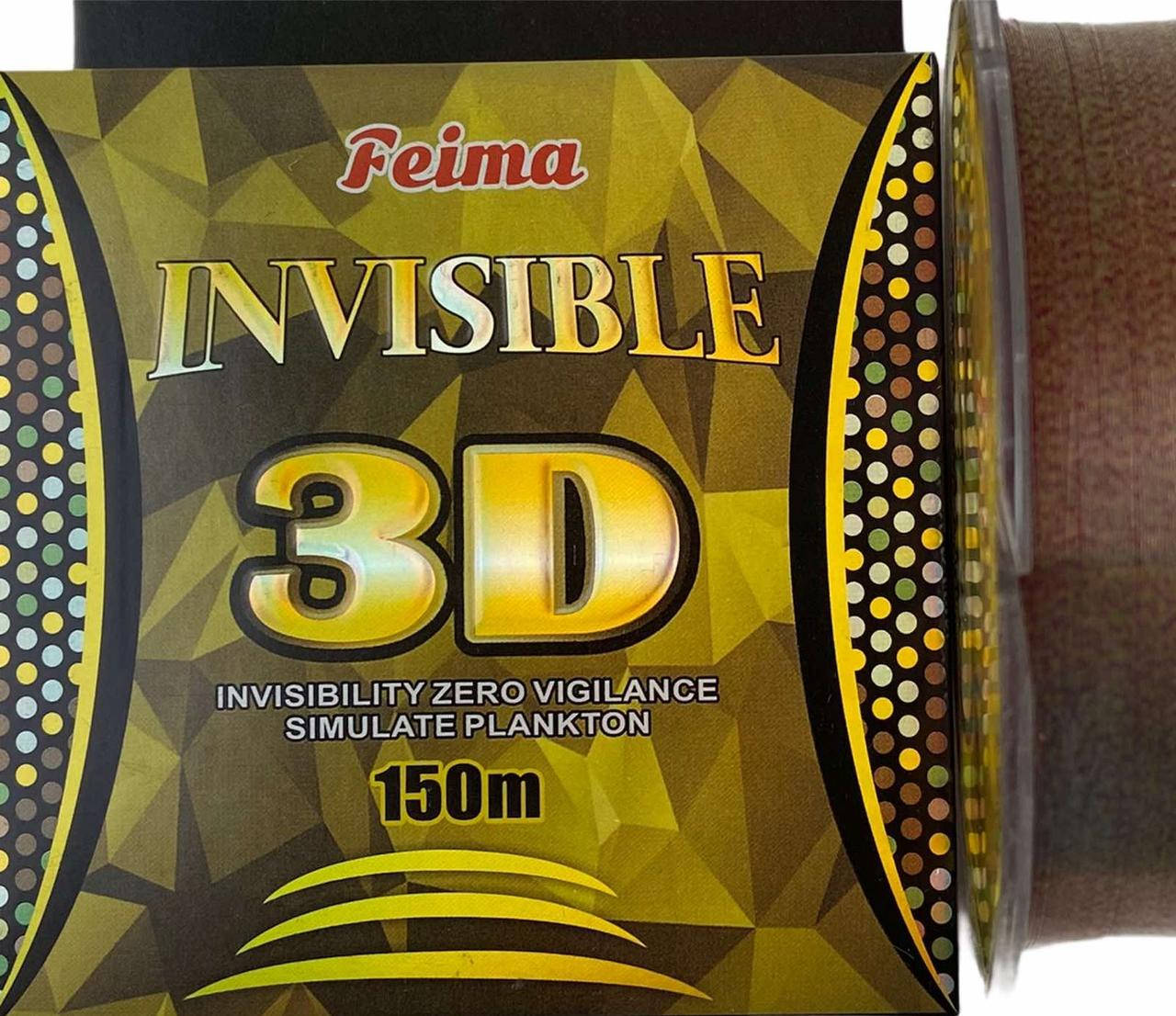 

Леска 3D 150м 0.35мм Feima Invisible 22кг