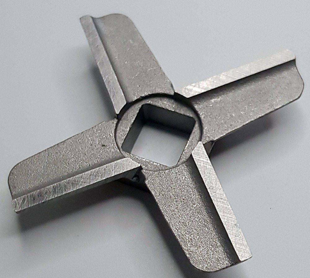 

Нож для мясорубки NR8 10*10мм/54/h=9 односторон.86.3107 ориг. ZELMER MG09000005