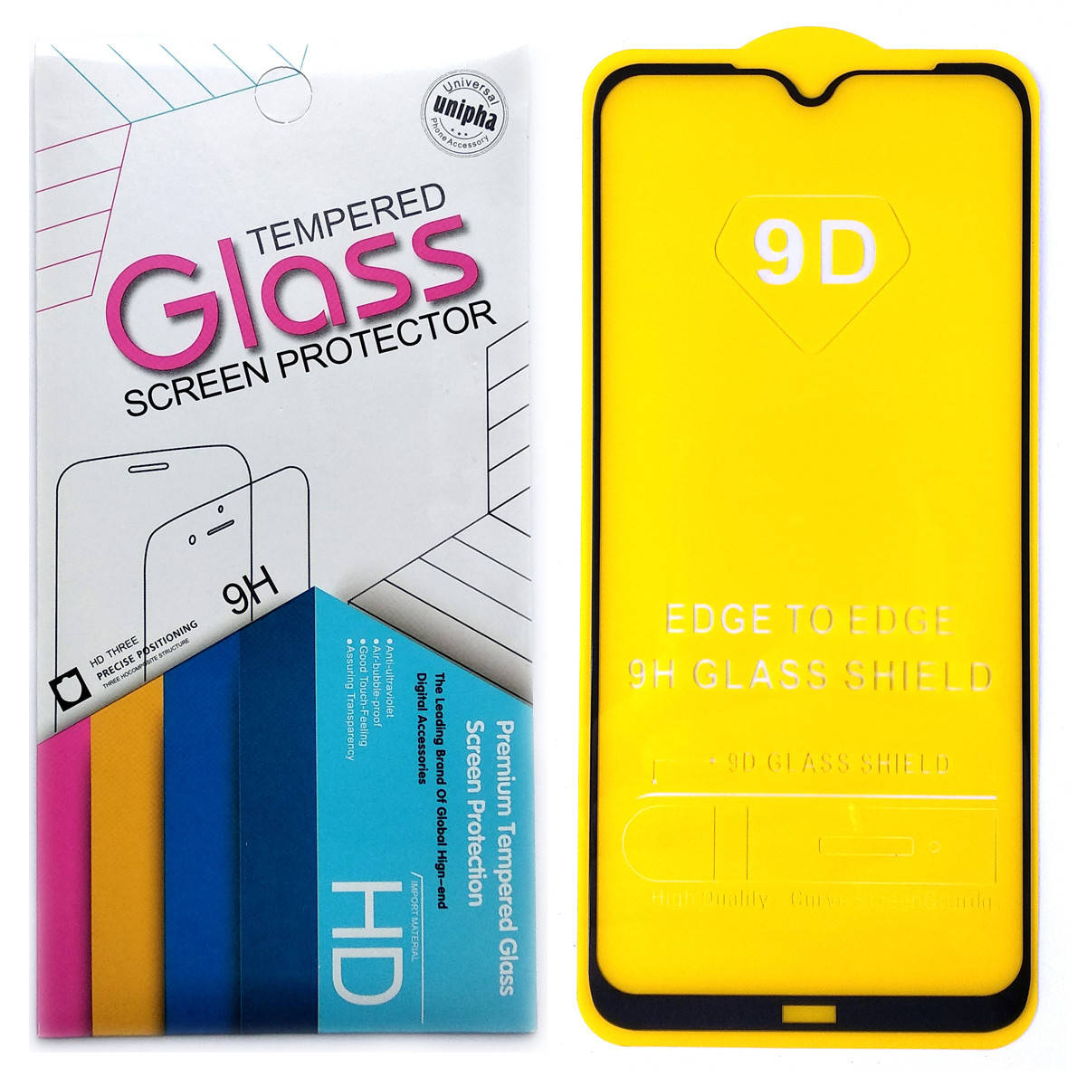 

Защитное стекло 9D для Xiaomi Redmi Note 8 (Черный)