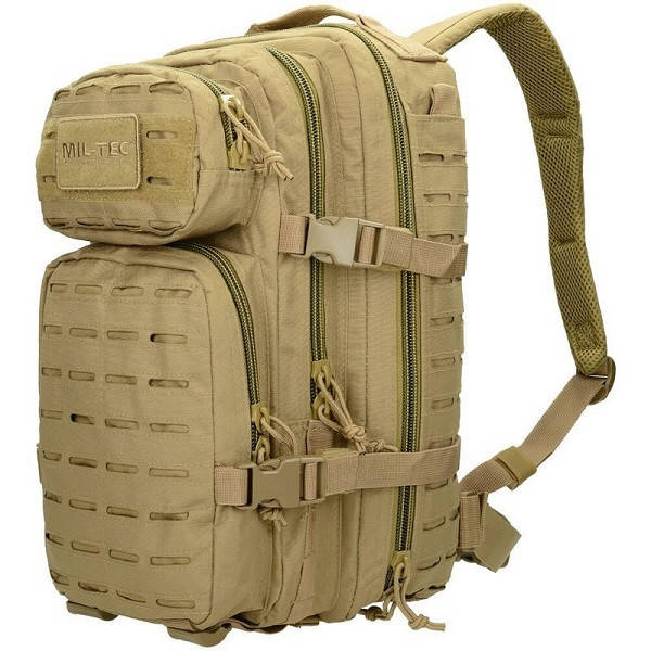 

Тактический рюкзак Mil-Tec Assault Small Laser Cut 20 л. Coyote (14002605), Койот