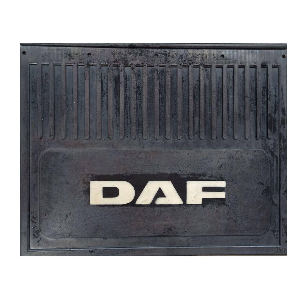 

Брызговик для грузовика DAF простая надпись (470*370 мм)