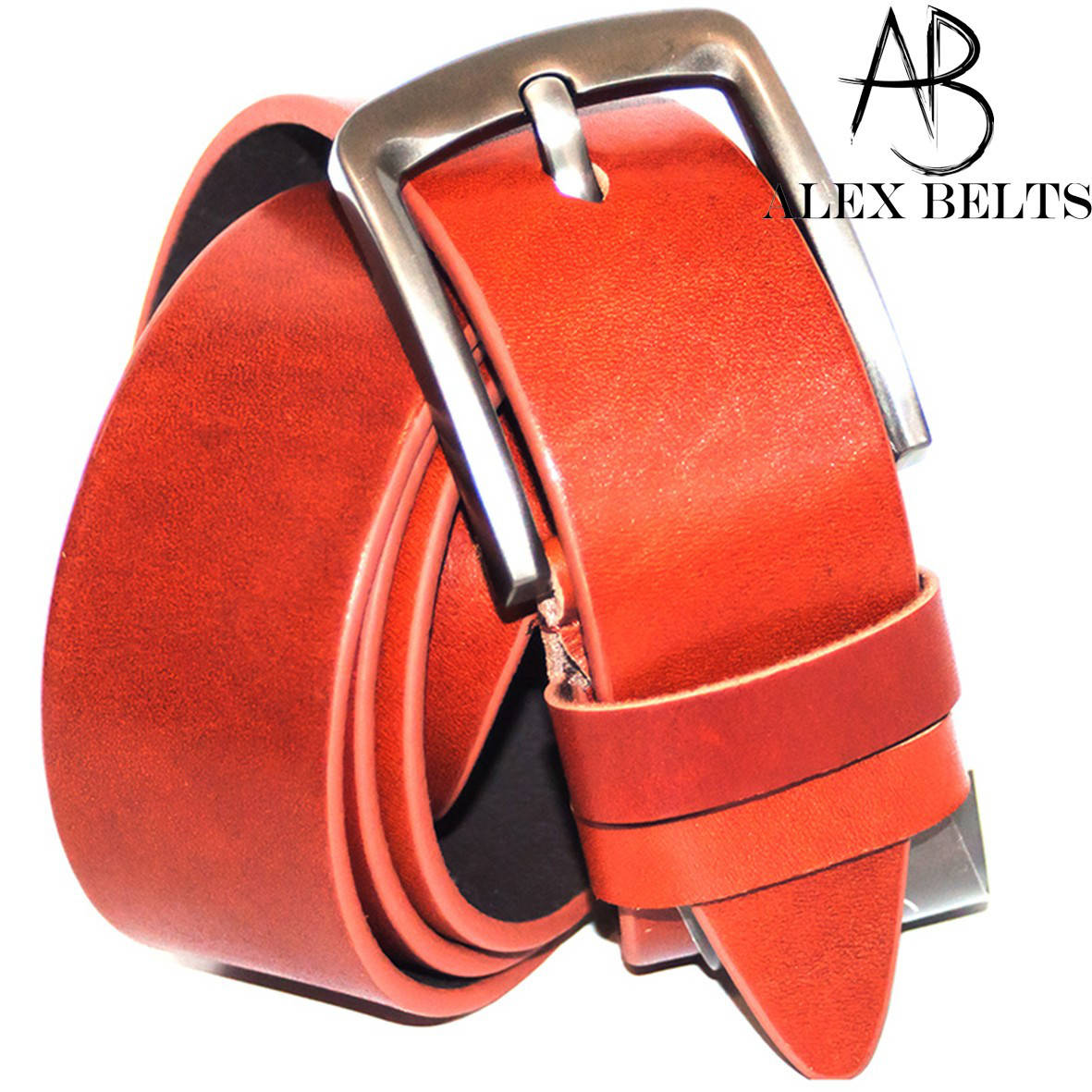 

Ремень мужской джинсовый кожаный гладкий ( Вознесенск ) 40 мм - купить оптом в Одессе, Коричневый