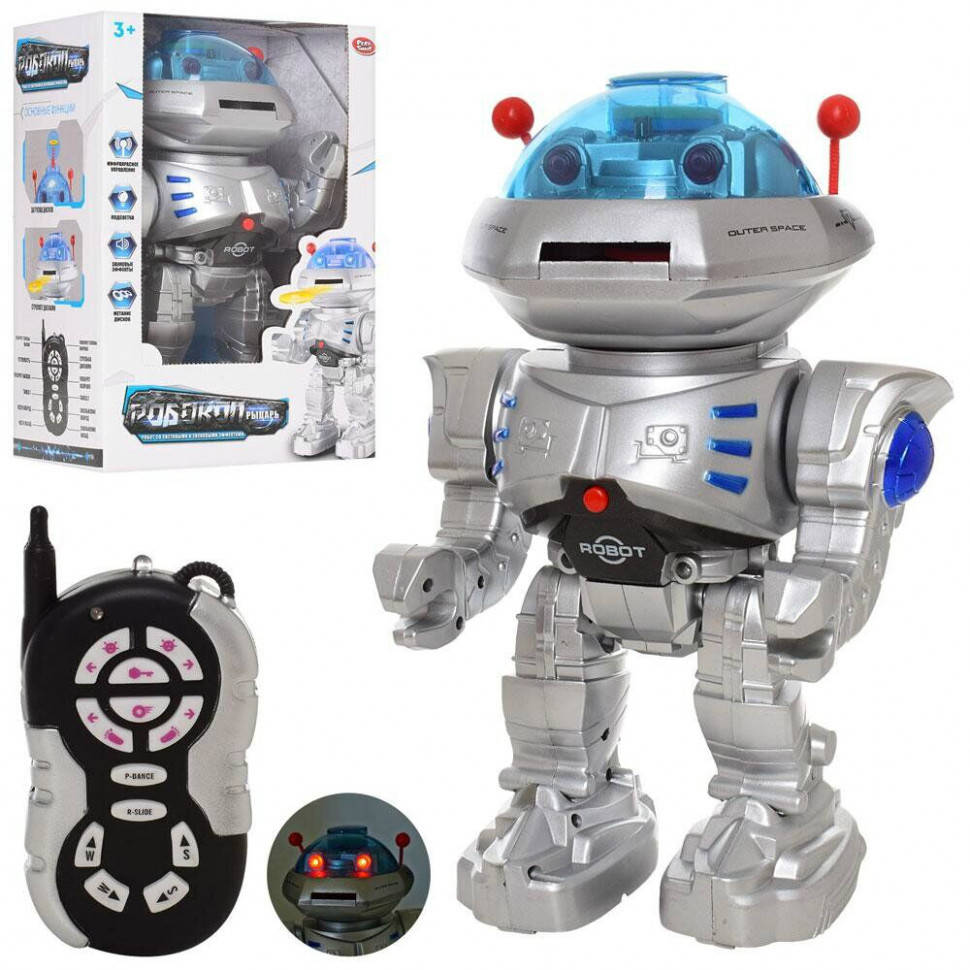 

Робот на радиоуправлении "Страж", стреляет дисками 9894, Time Toys