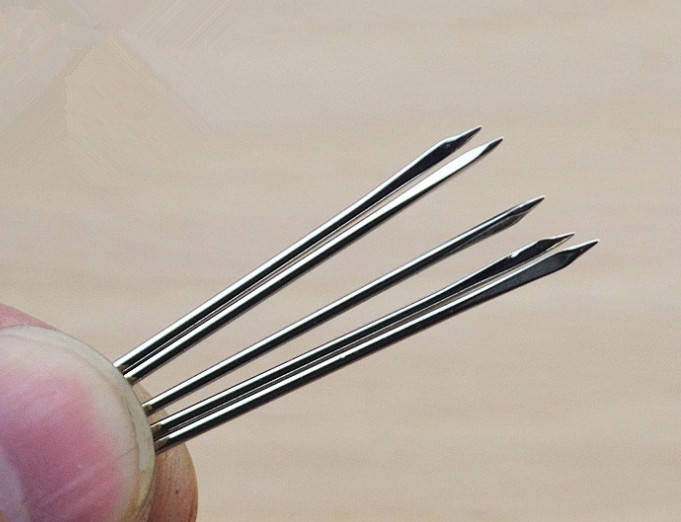 

Иголка для ручного шитья с плоским концом 39,3 мм * 0,77 мм