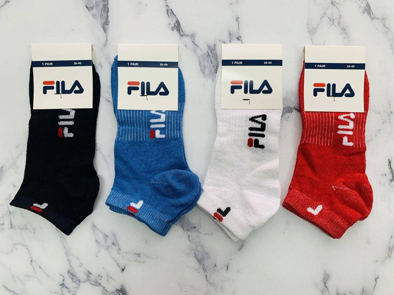 

Носки короткие женские р.36-40 Fila, Черный