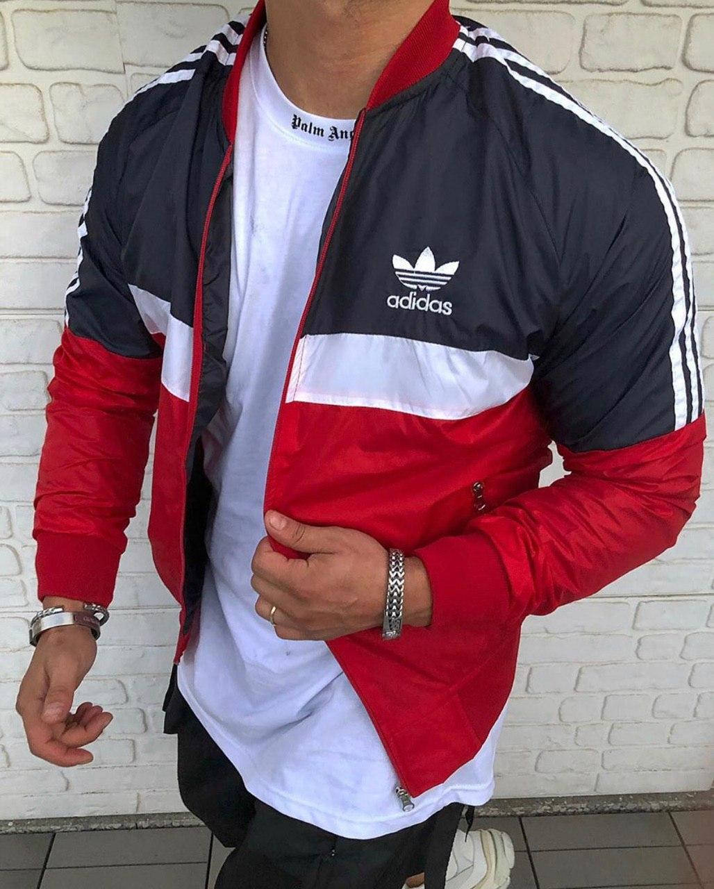 

Мужская спортивная ветровка (Adidas) / multicolor