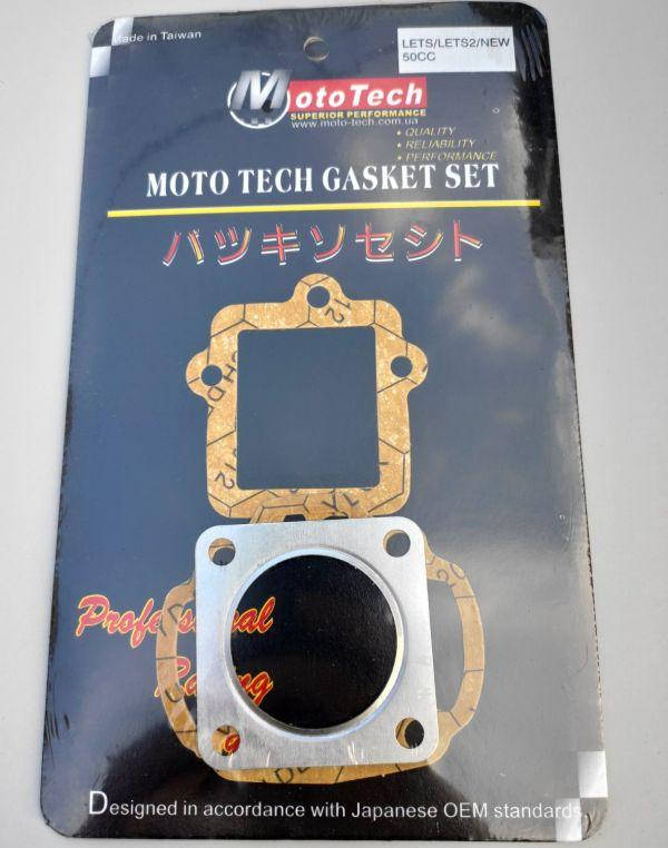 

Прокладки цилиндра (набор) Suzuki 50cc LETS (LETS 2) VERDE (Ø41mm) "Mototech"