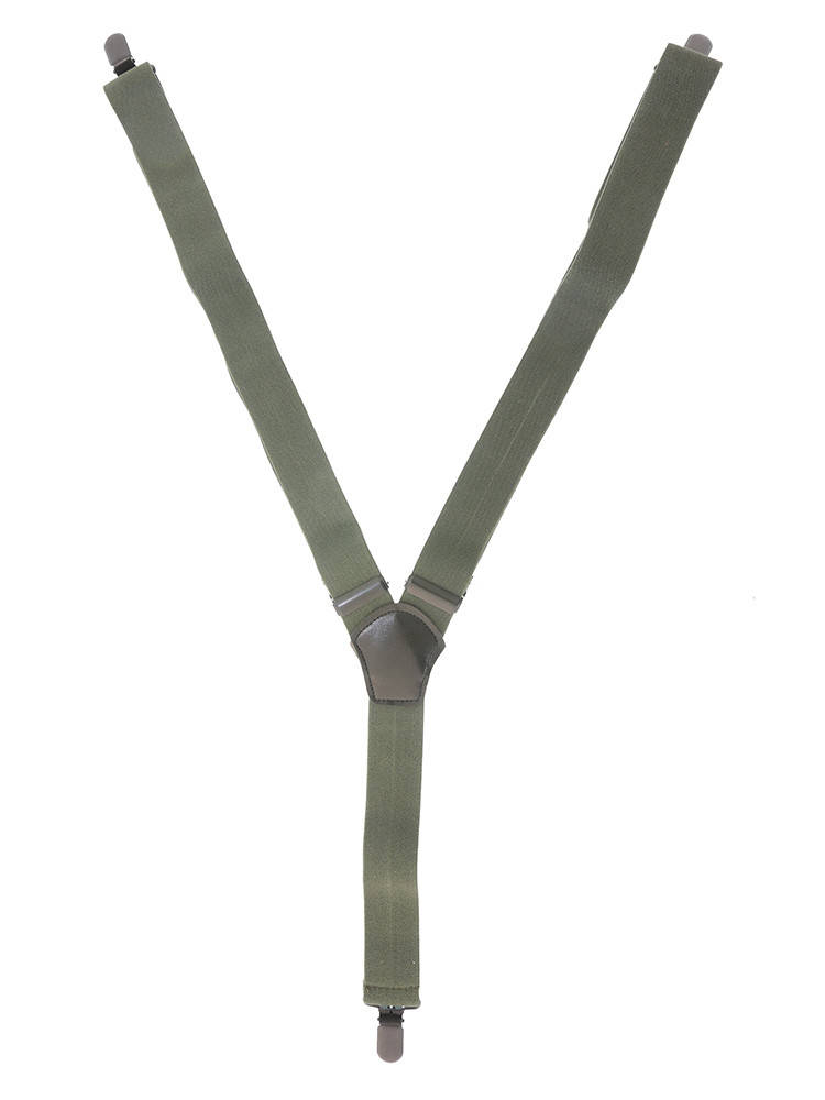 

Подтяжки с клипсой крокодил зеленые MIL-TEC OLIVE, 13184001