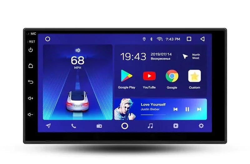 

Штатная магнитола Teyes Universal 7 для всех автомобилей