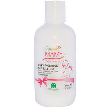 

Масло против растяжек Natura House Cucciolo Mamy Oil, 200 мл