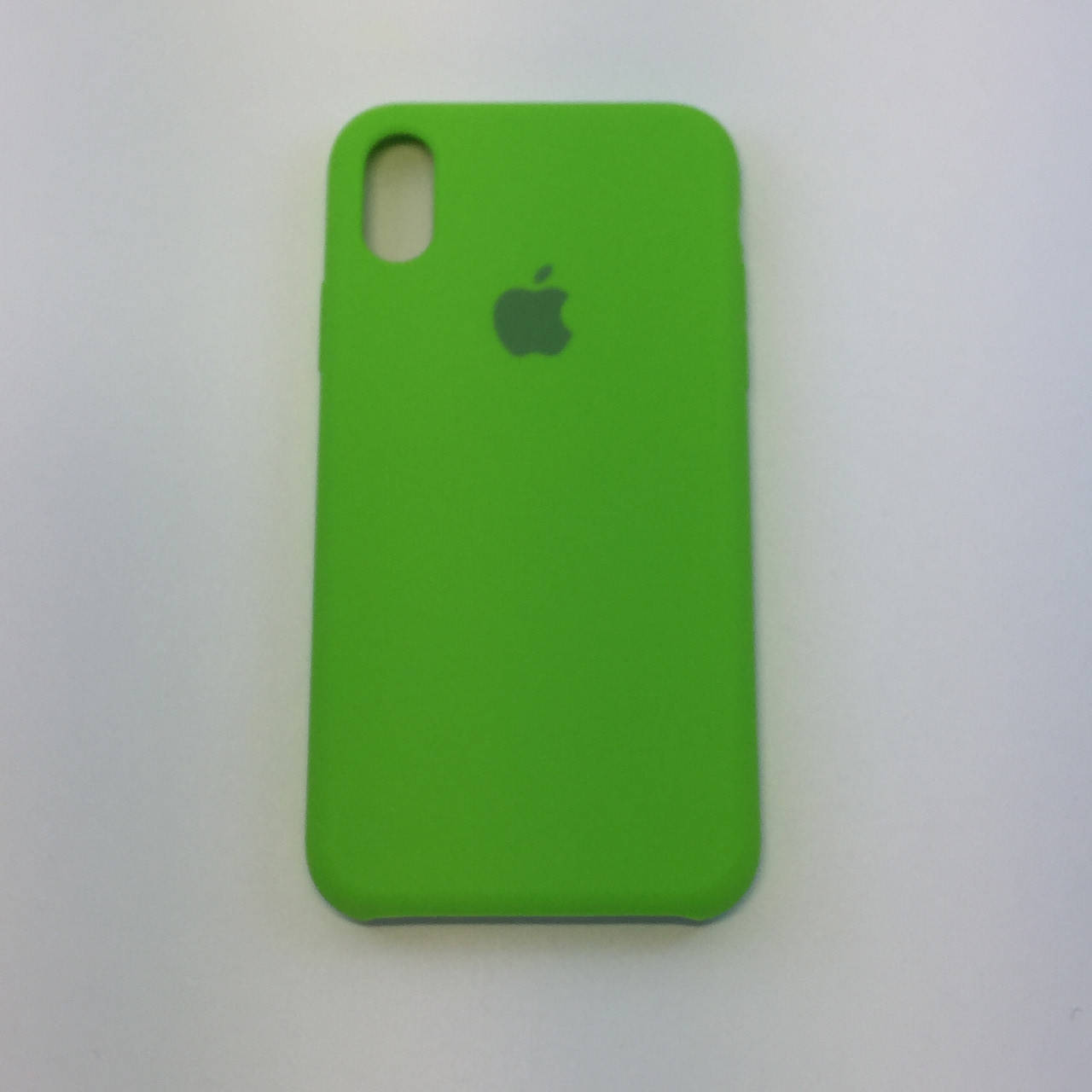

Чехол Silicon iPhone Xs - "Лайм №31"