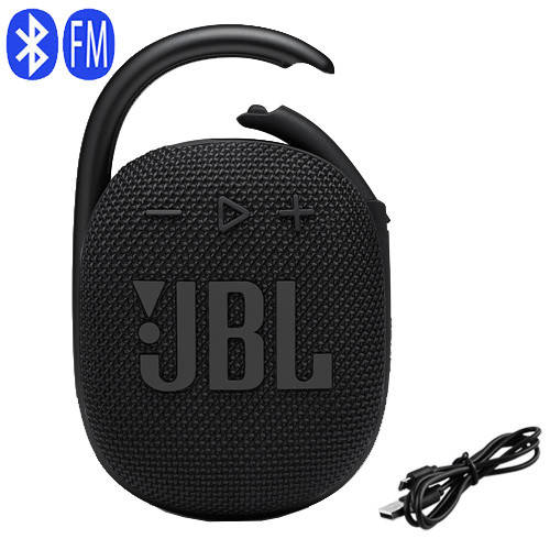 

Bluetooth-колонка JBL CLIP4, speakerphone, радио, PowerBank, black