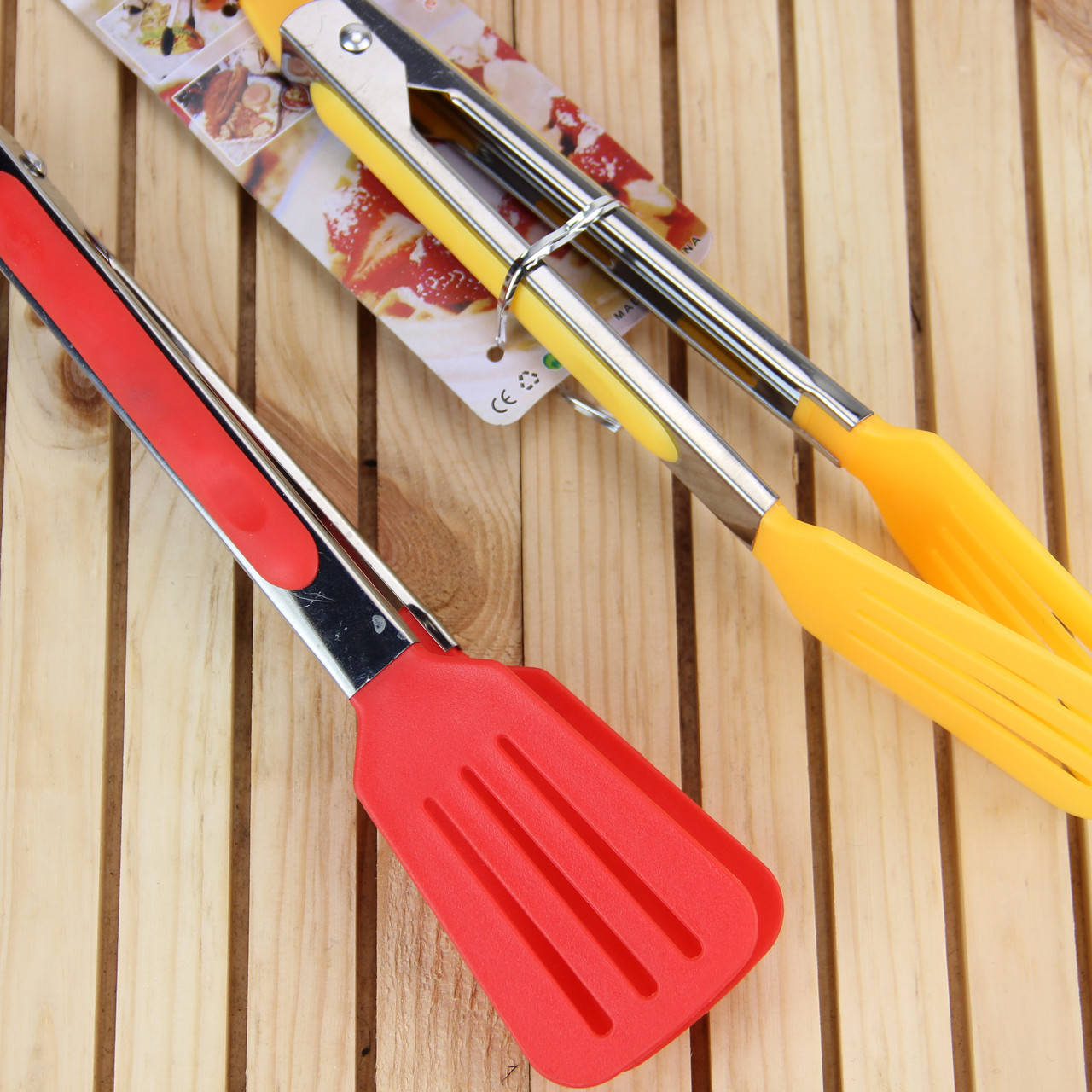 

Щипцы кухонные силиконовые Лопатка 26 см