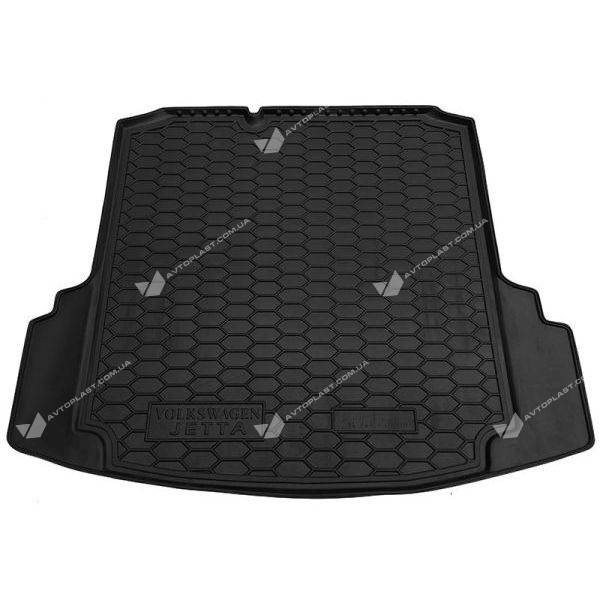 

Коврик в багажник Volkswagen Jetta 6 (2010-2018) MID (с ушами) (Avto-Gumm), Черный